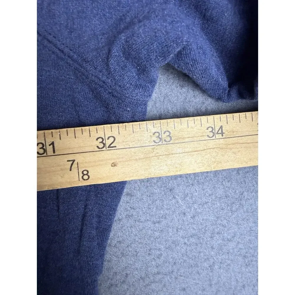 Polo Ralph Lauren Luxury Jersey Shawl Pullover Sweater Men 3XLT Blue Knit Preppy
